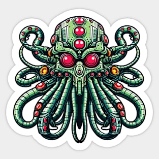 Biomech Cthulhu Overlord S01 D31 Sticker